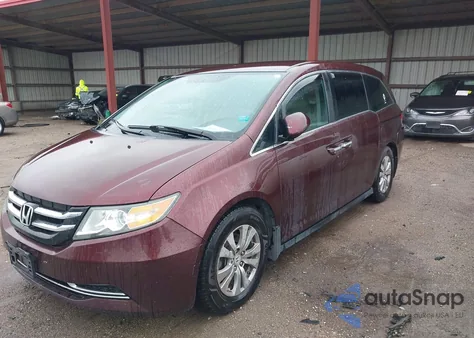 2014 Honda Odyssey Ex из США, поврежденный, VIN 5FNRL5H40EB136172